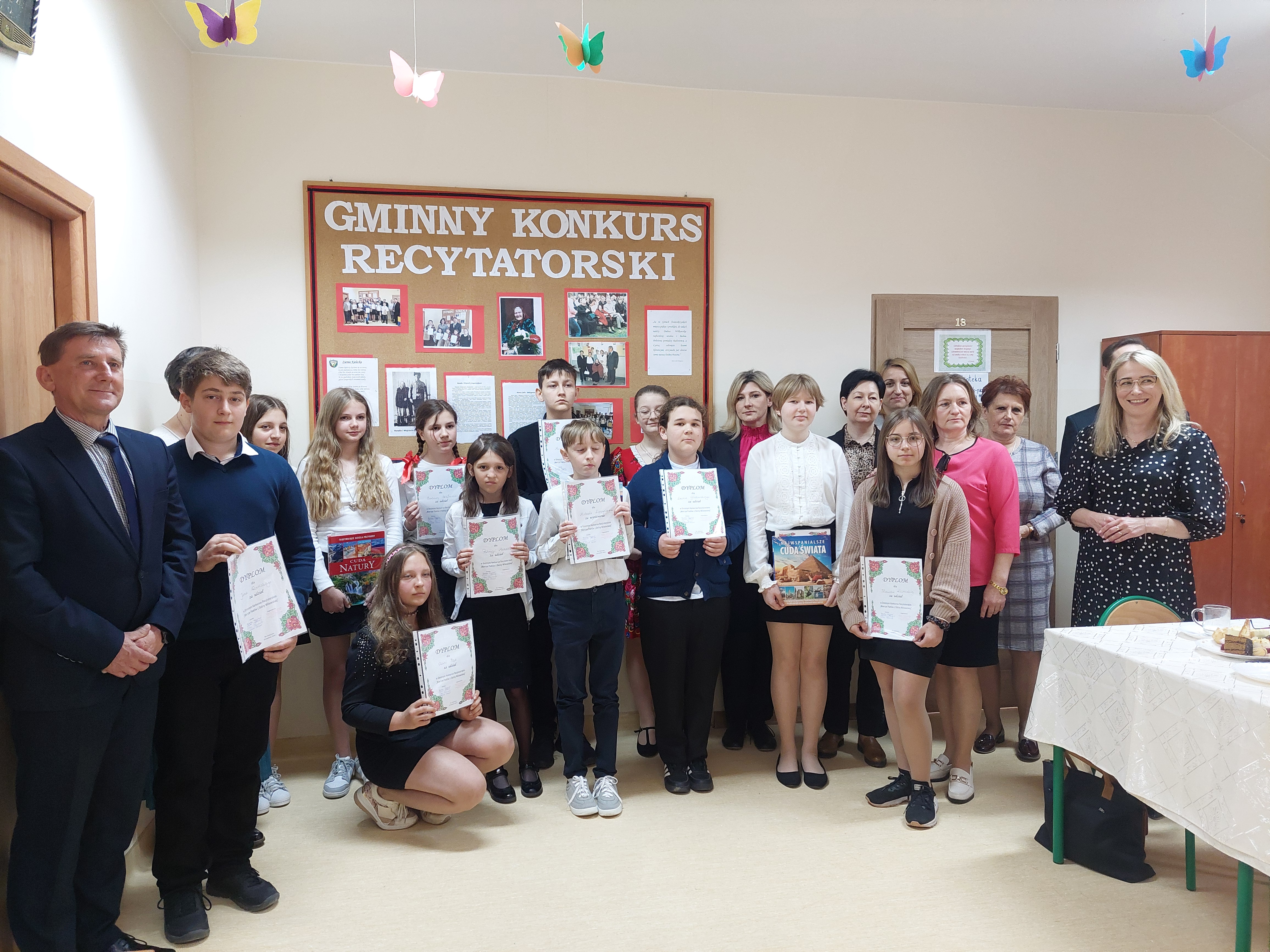 XVII Gminny  Konkurs  Recytatorski w Szkole Podstawowej w Świętej Katarzynie 